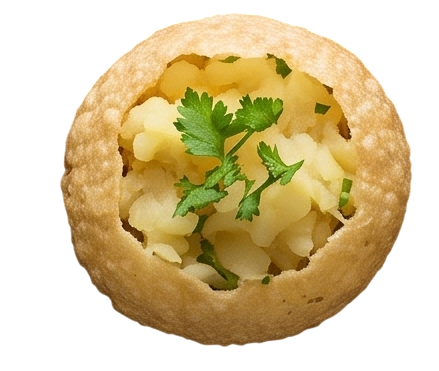 Ready-to-eat pani puri Mumbai with flavorful chutneys