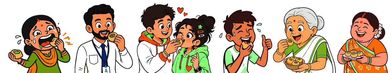 Chatpata Shot Characters