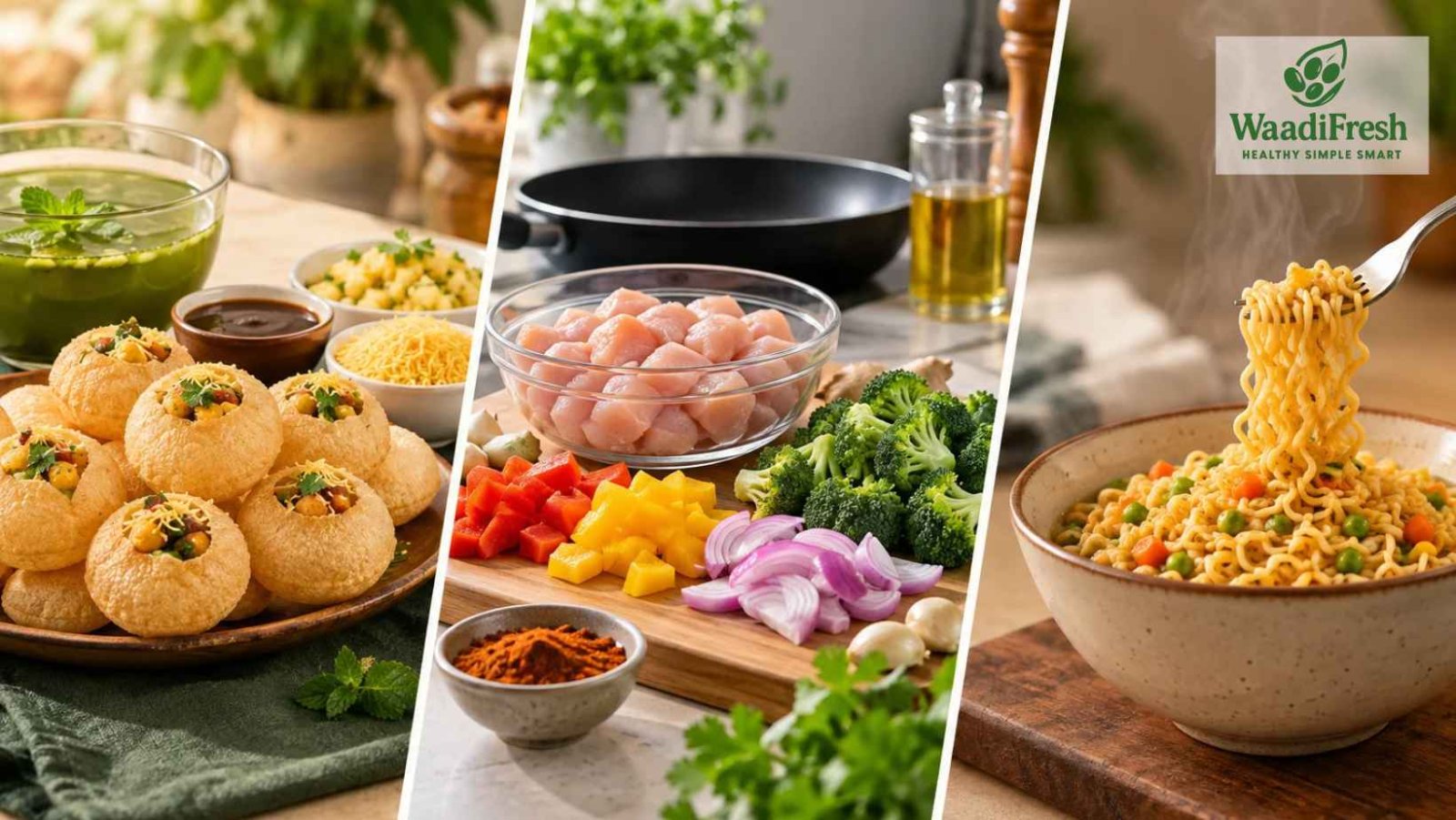 Ready-to-eat, ready-to-cook and instant food comparison with Indian snacks